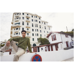 CLIQUE Miami Hoodie 71 - army green L