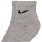 6er Pack NIKE Everyday Cushioned Ankle Trainingssocken 064 - carbon heather/black 42-46