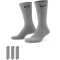 3er Pack NIKE Everyday Cushioned Crew Trainingssocken 064 - carbon heather/black 38-42