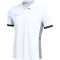 NIKE Academy 25 Dri-FIT Poloshirt Herren 100 - white/black/wolf grey/black XS