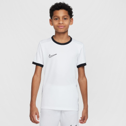 NIKE Academy 25 Dri-FIT Trainingsshirt Kinder 100 - white/black/wolf grey/black S (128-137 cm)