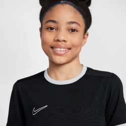 NIKE Academy 25 Dri-FIT Trainingsshirt Kinder 010 - black/wolf grey/white/white S (128-137 cm)