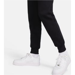 NIKE Sportswear Phoenix Mid-Rise Fleece Jogginghose Damen 010 - black/sail XXS