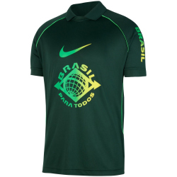 NIKE Brasilien Dri-FIT Fu&szlig;balltrikot Herren 397 - pro green/lt green spark/dynamic yellow L