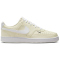 NIKE Court Vision Low Next Nature Sneaker Damen 100 - white/pale ivory-black 35.5