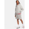 NIKE Club Knit Sweatshorts Herren 063 - dk grey heather/white XS