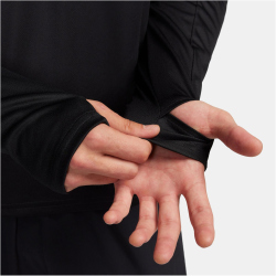 NIKE Pacer Dri-FIT langarm Laufshirt Herren 010 - black/reflective silv XL