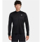 NIKE Pacer Dri-FIT langarm Laufshirt Herren 010 - black/reflective silv XL
