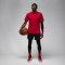 NIKE Jordan Sport Dri-FIT Performance T-Shirt Herren 687 - gym red/black S
