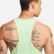 NIKE Fast Dri-FIT Singlet Lauf-Tanktop Herren 376 - vapor green/reflective silv S