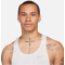 NIKE Fast Dri-FIT Singlet Lauf-Tanktop Herren 121 - summit white/reflective silv S
