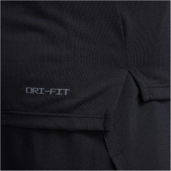 NIKE Fast Dri-FIT Singlet Lauf-Tanktop Herren 010 - black/reflective silv L