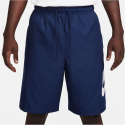 NIKE Club Woven Shorts Herren 410 - midnight navy/white S