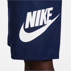 NIKE Club Woven Shorts Herren 410 - midnight navy/white S