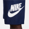 NIKE Club Woven Shorts Herren 410 - midnight navy/white S