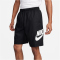 NIKE Club Woven Shorts Herren 010 - black/white XS