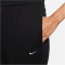 NIKE Sportswear Chill Terry Slim High-Waist French Terry Jogginghose Damen 010 - black/sail XS