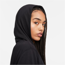 NIKE Sportswear Chill Terry Loose French Terry Kapuzenjacke Damen 010 - black/sail S
