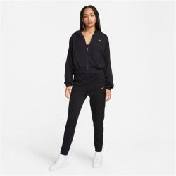 NIKE Sportswear Chill Terry Loose French Terry Kapuzenjacke Damen 010 - black/sail S