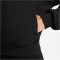 NIKE Sportswear Chill Terry Loose French Terry Kapuzenjacke Damen 010 - black/sail S