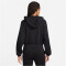 NIKE Sportswear Chill Terry Loose French Terry Kapuzenjacke Damen 010 - black/sail S
