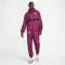 NIKE England Sportswear CE Woven Kapuzen-Trainingsanzug Herren 653 - rosewood/purple ink/white S