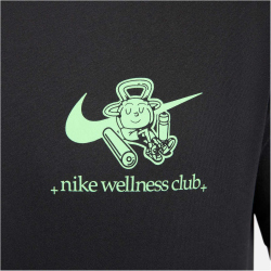 NIKE Dri-FIT kurzarm Fitnessshirt Herren 010 - black S