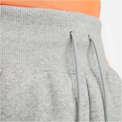 NIKE Sportswear Phoenix lockere High-Waist Fleece Sweatshorts Damen 063 - dk grey heather/sail XS/T