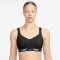NIKE Indy High Support Padded Adjustable Sport-BH Damen 011 - black/black/white XS