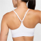 NIKE Indy Light Support Padded Adjustable Sport-BH Damen 100 - white/stone mauve XL