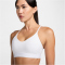 NIKE Indy Light Support Padded Adjustable Sport-BH Damen 100 - white/stone mauve XXL