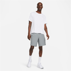 NIKE Challenger Dri-FIT 9" Laufshorts Herren 084 - smoke grey/smoke grey/reflective silv XL