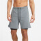 NIKE Dri-FIT Unlimited 7" 2in1 Shorts Herren 084 - smoke grey/dk smoke grey/smoke grey S