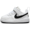 NIKE Court Borough Low Recraft Baby-Sneaker 104 - white/black 22