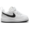 NIKE Court Borough Low Recraft Baby-Sneaker 104 - white/black 22