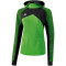 erima Premium One 2.0 Hoodie Damen green/black/white 34