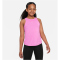NIKE Dri-FIT One Tanktop M&auml;dchen 675 - playful pink/white XL (156-166 cm)