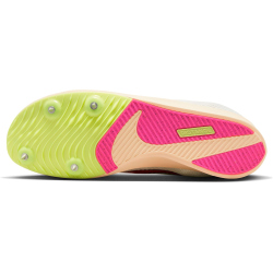 NIKE Zoom Rival Distance Spikes Leichtathletikschuhe 101 - sail/fierce pink-lt lemon twist 32