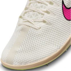 NIKE Zoom Rival Distance Spikes Leichtathletikschuhe 101 - sail/fierce pink-lt lemon twist 32