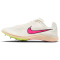 NIKE Zoom Rival Distance Spikes Leichtathletikschuhe 101 - sail/fierce pink-lt lemon twist 32