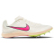 NIKE Zoom Rival Distance Spikes Leichtathletikschuhe 101 - sail/fierce pink-lt lemon twist 32