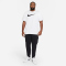 NIKE Sportswear Swoosh T-Shirt Herren 100 - white/black S/T