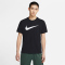 NIKE Sportswear Swoosh T-Shirt Herren 010 - black/white S/T