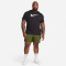 NIKE Sportswear Swoosh T-Shirt Herren 010 - black/white S/T