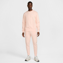 NIKE Sportswear Club Fleece Crew Sweatshirt Herren 664 - washed coral/white M