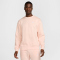 NIKE Sportswear Club Fleece Crew Sweatshirt Herren 664 - washed coral/white M