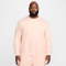 NIKE Sportswear Club Fleece Crew Sweatshirt Herren 664 - washed coral/white M
