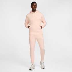 NIKE Sportswear Club Fleece Hoodie 664 - washed coral/washed coral/white M