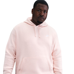 NIKE Sportswear Club Fleece Hoodie 664 - washed coral/washed coral/white M
