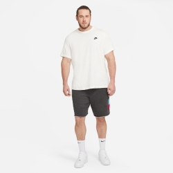 NIKE Sportswear Freizeit T-Shirt Herren 133 - sail/black M